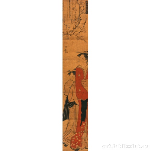 Куртизанки под цветущей сливой