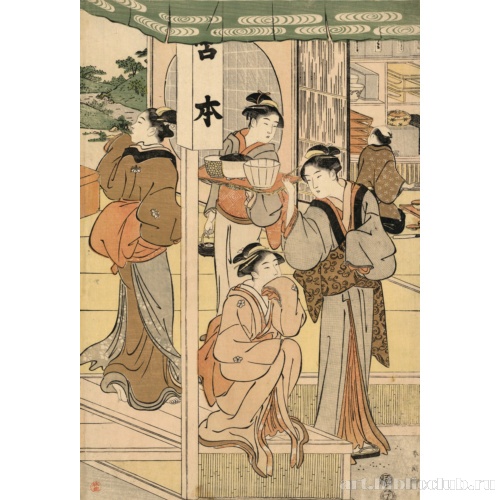 Напротив магазина Миямото