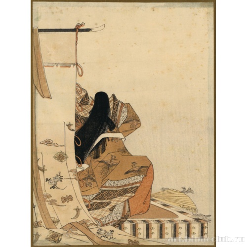 Знатная дама. Вид со спины