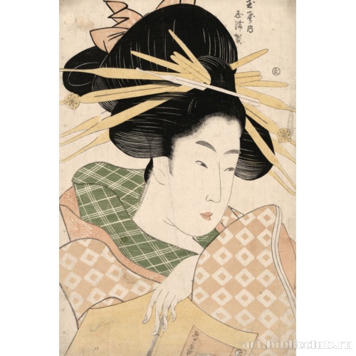 Куртизанка Сидзука из [публичного дома] Тама-я