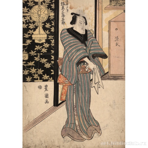 Актер Бандо Мицугоро в роли Укиё Тохэй