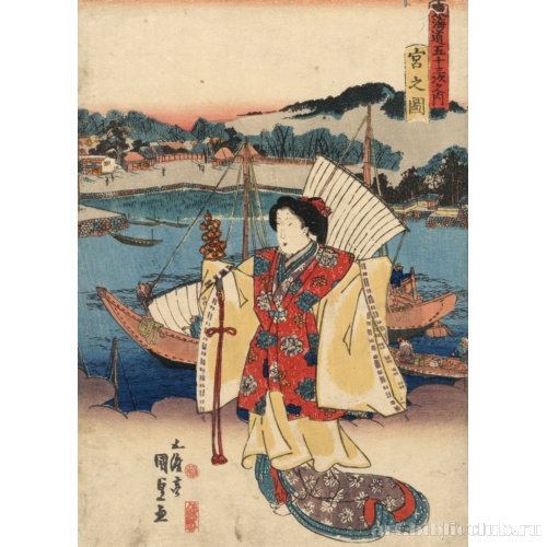 Вид на станцию Мия