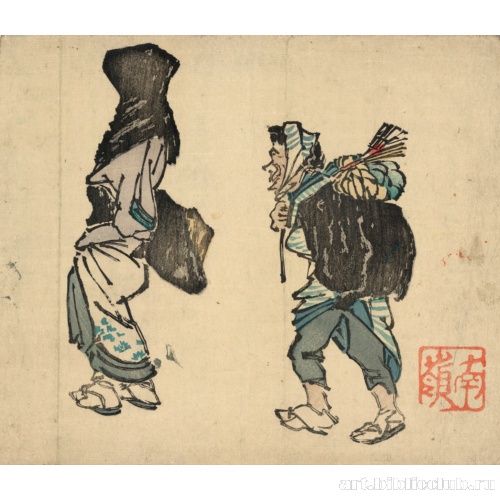 Тори-но Ити, делающий покупки на рынке