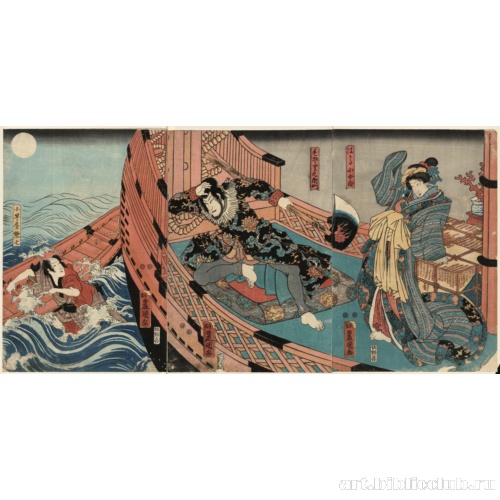 Актеры в образах Хакаты Кодзюро, Кэдзори Куэмон и Коматия Сосити