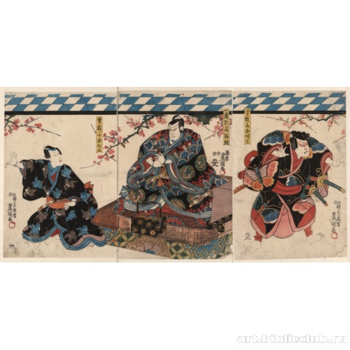 Сцена из пьесы о братьях Сога