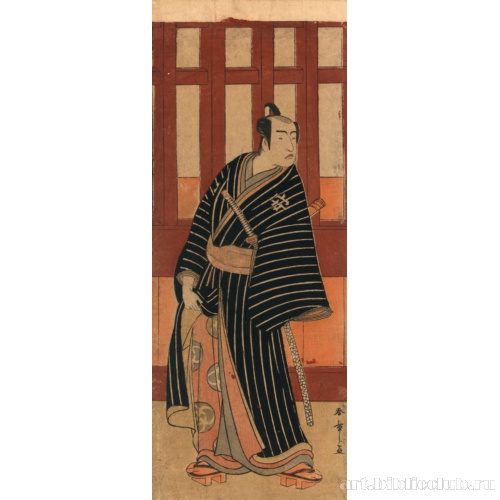 Актер Бандо Мицугоро II в роли Ан-но Хэйбэй