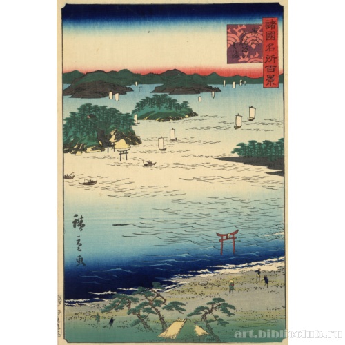 Пляж Кубодани в провинции Сануки