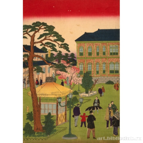 Вторая национальная промышленная выставка в Парке Уэно