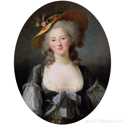 Портрет младшей сестры Людовика XVI принцессы Луизы-Елизаветы