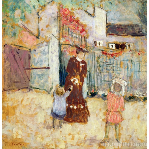 Женщина и дети