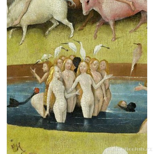 Триптих «Сад земных наслаждений». Фрагмент