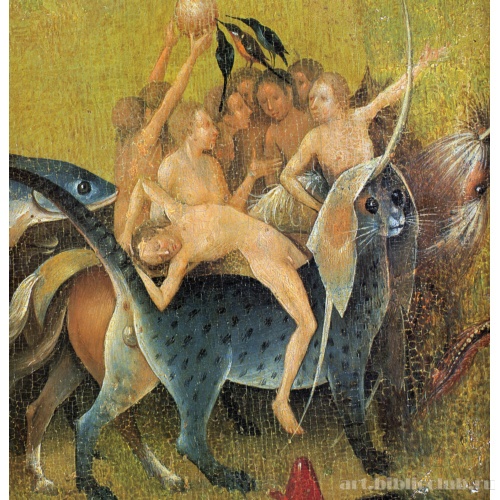 Триптих «Сад земных наслаждений». Фрагмент