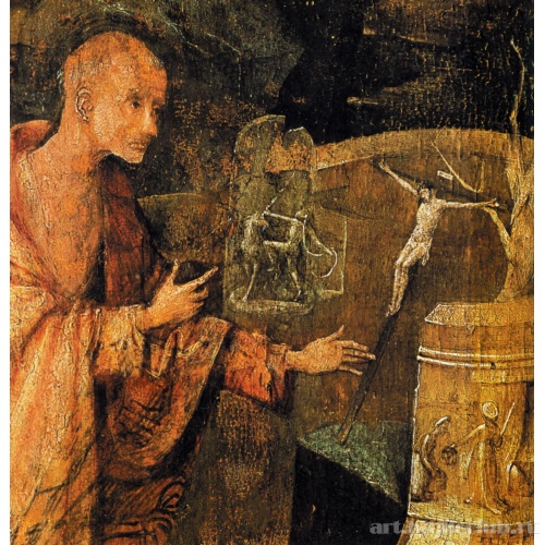 «Триптих святых отшельников». Фрагмент