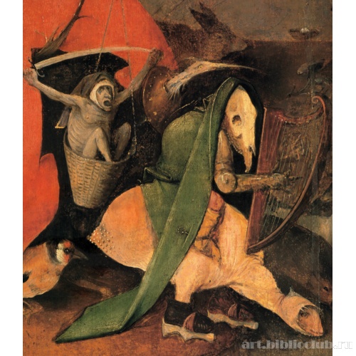Триптих «Искушение святого Антония». Фрагмент