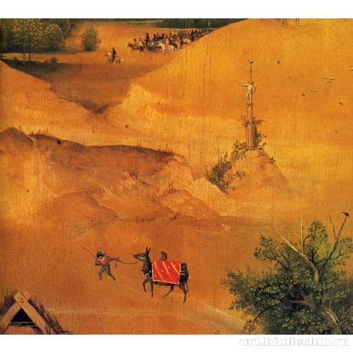 Триптих «Поклонение волхвов». Фрагмент