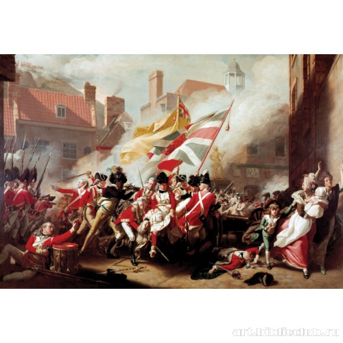 Смерть майора Пирсона 6 января 1781