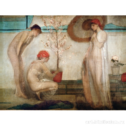 Три фигуры: розовый и серый