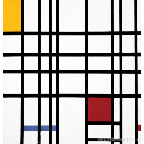 Композиция: желтый, синий, красный