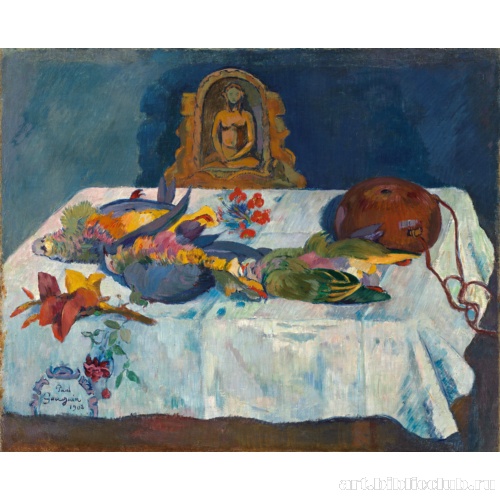 Натюрморт с попугаями