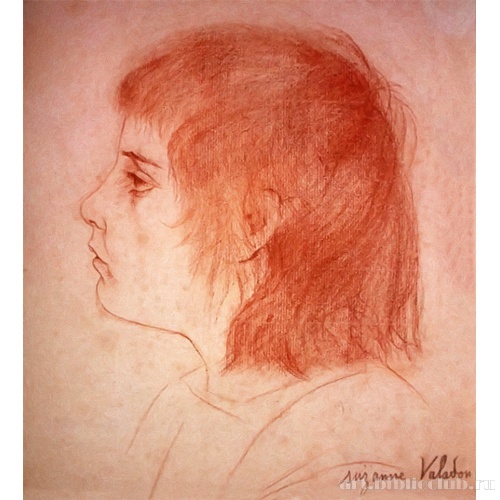 Морис Утрилло в возрасте двух лет