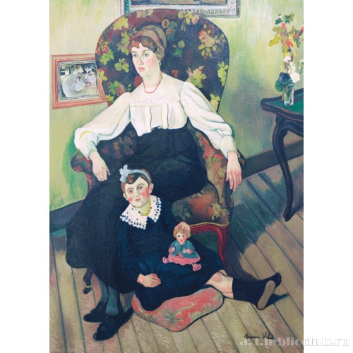 Мари Кока и ее дочь Жильберта