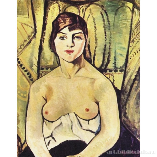 Женщина с обнаженной грудью