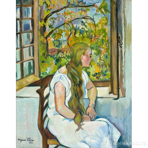 Жермен Уттер у окна