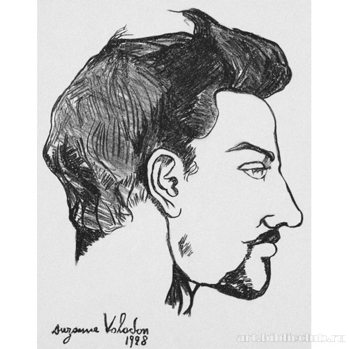 Утрилло в профиль