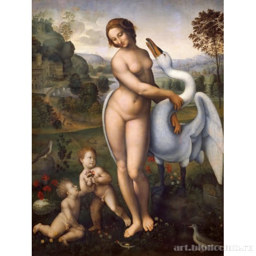 Леда с лебедем