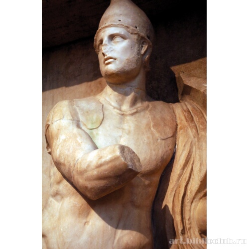 Наиск зажиточного афинянина в образе воина. Фрагмент