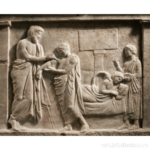 Рельеф с изображением врачующего Амфиарауса