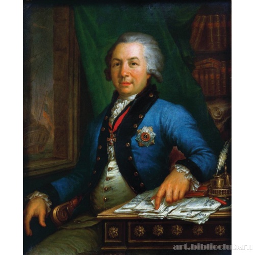 Портрет поэта Г. Р. Державина