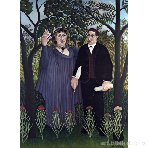 Муза, вдохновляющая поэта