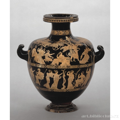 Гидрия с мифологическими сценами
