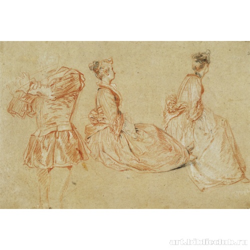 Флейтист и две женщины