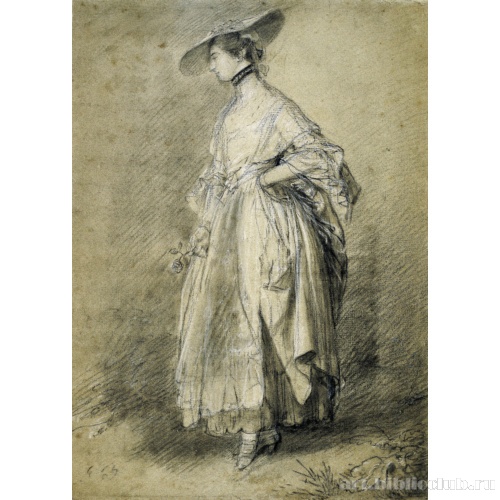 Дама с розой