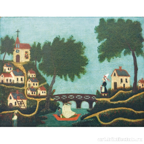 Пейзаж с мостом