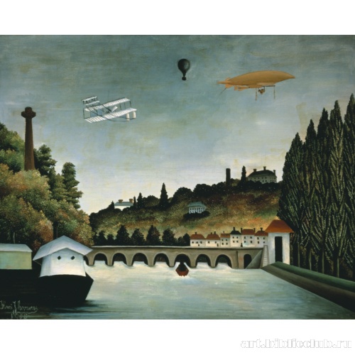 Вид моста Севр и холмов Кламара, Сен-Клу и Бельвю