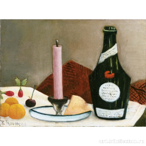 Розовая свеча