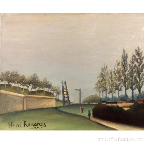 Вид местности от Ванвских ворот