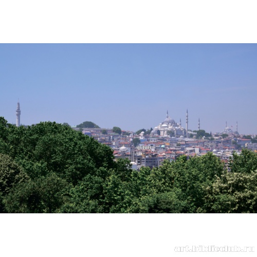 Вид с Мраморной террасы вдоль берега Золотого Рога