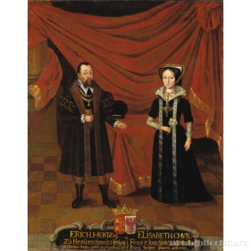 Портрет Эриха I Брауншвейг-Люнебургского и Елизаветы Бранденбургской