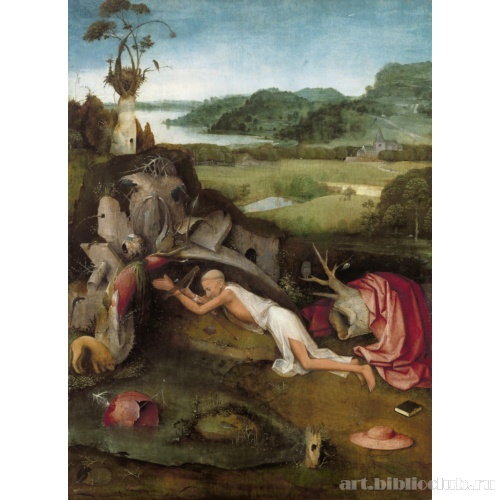 Святой Иероним за молитвой