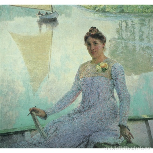 Портрет художницы Анны де Верт