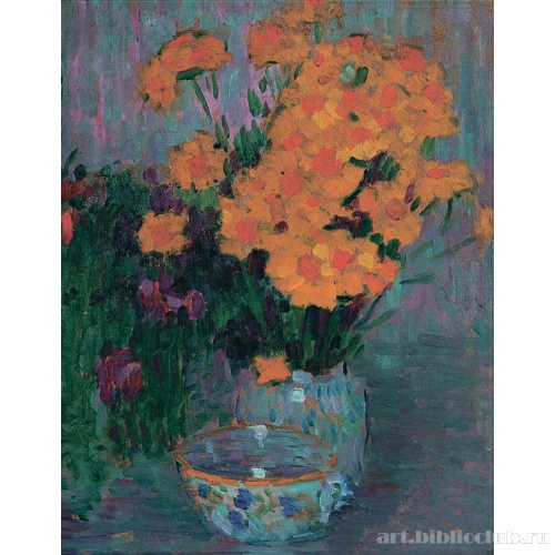 Натюрморт с желтыми цветами