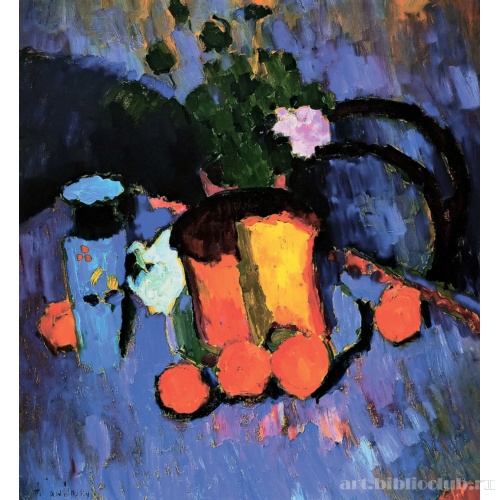 Натюрморт с куличом