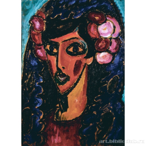 Синяя мантилья