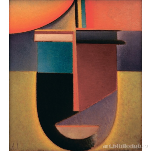 Абстрактная голова: Солнце-Цвет-Жизнь