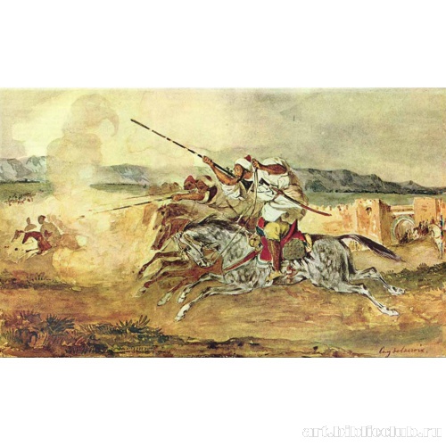 Состязания в стрельбе перед воротами Мекны