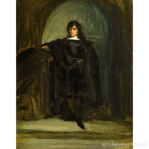 Автопортрет в костюме Гамлета